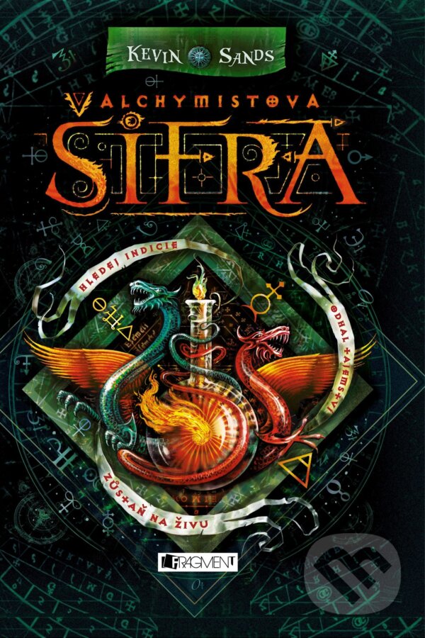 Kniha: Alchymistova šifra (Kevin Sands). Nakladatelství Fragment, 2017 Kniha: Alchymistova šifra (Kevin Sands). Nakladatelství Fragment, 2017