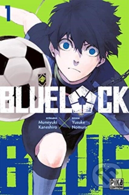 Kniha: Blue Lock T1 (Muneyuki Kaneshiro). , 2021 Kniha: Blue Lock T1 (Muneyuki Kaneshiro). , 2021