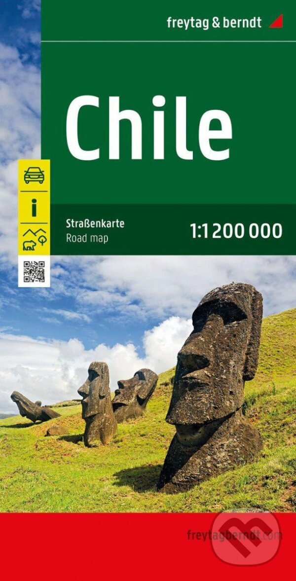Kniha: Čile 1: 1 200 000 (freytag&berndt). freytag&berndt, 2025 Kniha: Čile 1: 1 200 000 (freytag&berndt). freytag&berndt, 2025