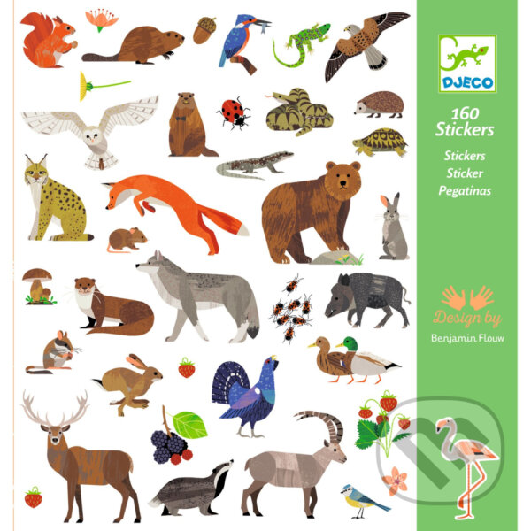 Spoločenská hra: Samolepky: Fauna (Djeco). Djeco, 2025 Spoločenská hra: Samolepky: Fauna (Djeco). Djeco, 2025
