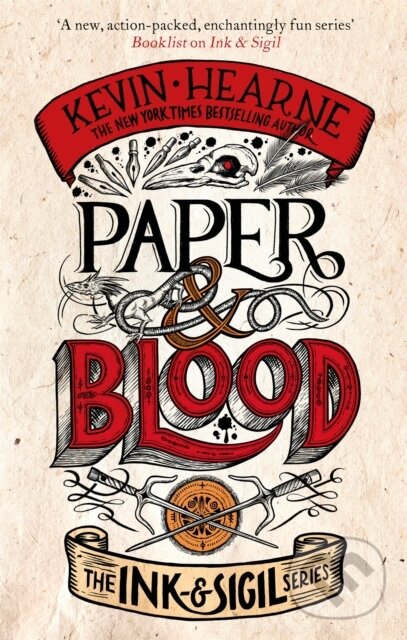 Kniha: Paper & Blood (Kevin Hearne). Orbit, 2021 Kniha: Paper & Blood (Kevin Hearne). Orbit, 2021