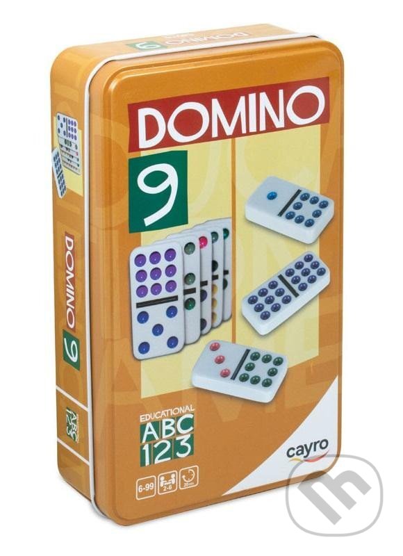 Společenská hra: Domino Double 9 Color (Cayro). Cayro, 2025 Společenská hra: Domino Double 9 Color (Cayro). Cayro, 2025