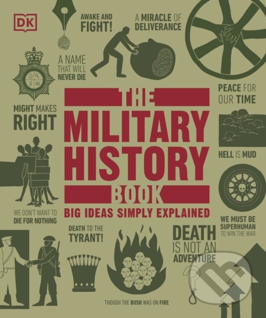 Kniha: The Military History Book (DK). Dorling Kindersley, 2025 Kniha: The Military History Book (DK). Dorling Kindersley, 2025