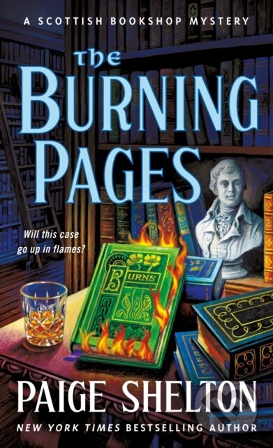 Kniha: The Burning Pages (Paige Shelton). Minotaur Books, 2023 Kniha: The Burning Pages (Paige Shelton). Minotaur Books, 2023