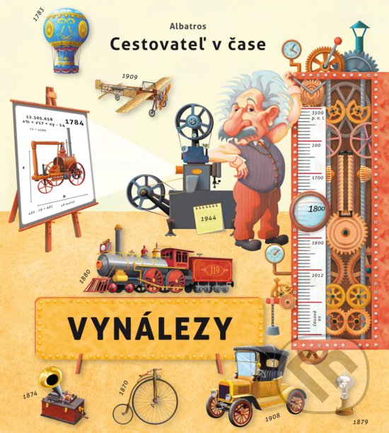 Kniha: Cestovateľ v čase: Vynálezy (Oldřich Růžička a Silvie Sanža). Albatros SK, 2017 Kniha: Cestovateľ v čase: Vynálezy (Oldřich Růžička a Silvie Sanža). Albatros SK, 2017