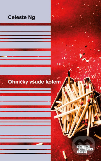 Kniha: Ohníčky všude kolem (Celeste Ng). Odeon CZ, 2017 Kniha: Ohníčky všude kolem (Celeste Ng). Odeon CZ, 2017