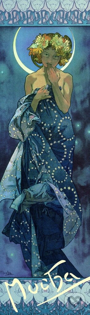 Záložka Alfons Mucha – Luna (Presco Group). Presco Group, 2017 Záložka Alfons Mucha – Luna (Presco Group). Presco Group, 2017