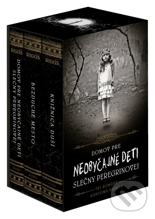 Kniha: Neobyčajné deti slečny Peregrinovej (BOX) (Ransom Riggs). Plus, 2017 Kniha: Neobyčajné deti slečny Peregrinovej (BOX) (Ransom Riggs). Plus, 2017