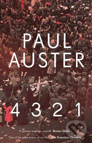 Kniha: 4 3 2 1 (Paul Auster). Faber and Faber, 2017 Kniha: 4 3 2 1 (Paul Auster). Faber and Faber, 2017