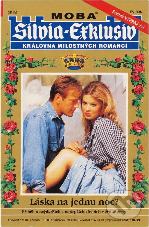 Kniha: Láska na jednu noc? (Renate Busch). Moba, 1999 Kniha: Láska na jednu noc? (Renate Busch). Moba, 1999