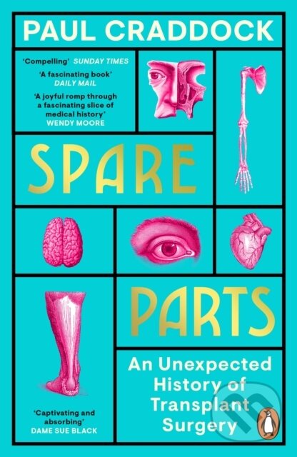 Kniha: Spare Parts (Paul Craddock). Penguin Books, 2022 Kniha: Spare Parts (Paul Craddock). Penguin Books, 2022