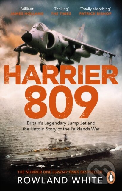 Kniha: Harrier 809 (Rowland White). Corgi Books, 2021 Kniha: Harrier 809 (Rowland White). Corgi Books, 2021