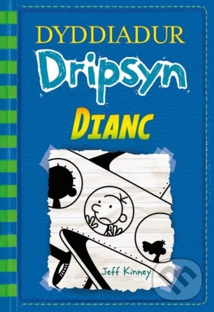 Kniha: Dyddiadur Dripsyn 12: Dianc (Jeff Kinney). , 2023 Kniha: Dyddiadur Dripsyn 12: Dianc (Jeff Kinney). , 2023