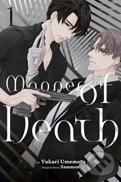 Kniha: Manner of Death, Vol. 1 (Dayeun Kim, Emma Schumacker, Sammon a Yukari Umemoto). Yen Press, 2023 Kniha: Manner of Death, Vol. 1 (Dayeun Kim, Emma Schumacker, Sammon a Yukari Umemoto). Yen Press, 2023