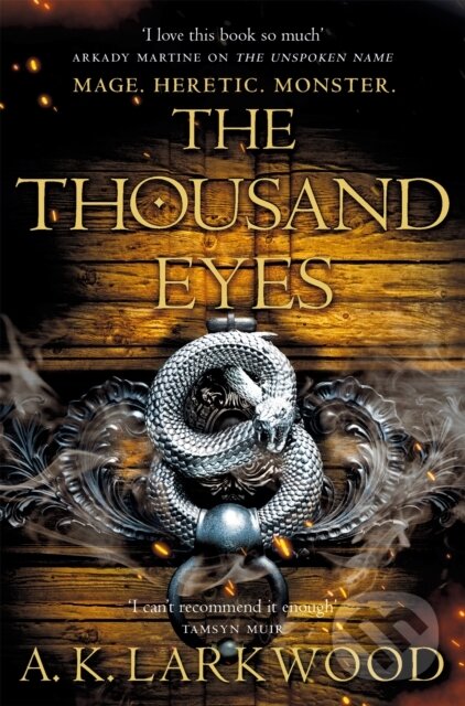 Kniha: The Thousand Eyes (A. K. Larkwood). Tor, 2023 Kniha: The Thousand Eyes (A. K. Larkwood). Tor, 2023