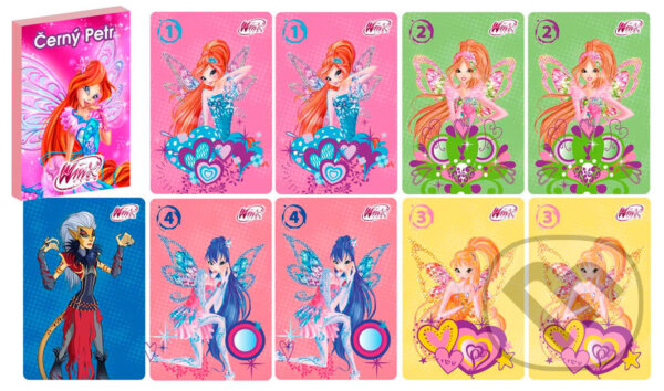 Spoločenská hra: Černý Petr - Winx Club (Akim). Akim, 2016 Spoločenská hra: Černý Petr - Winx Club (Akim). Akim, 2016