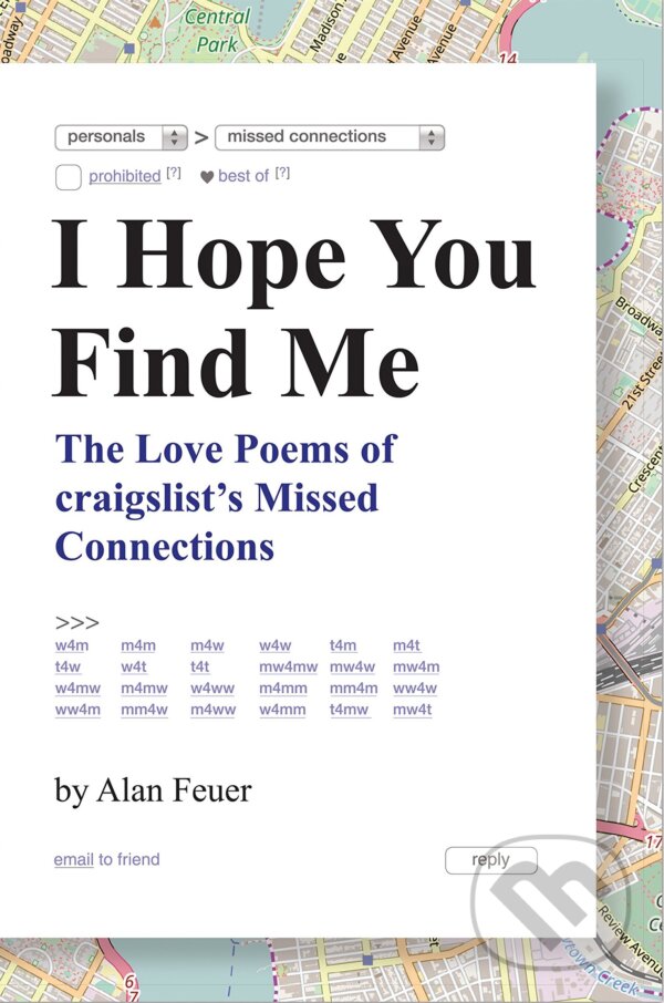 Kniha: I Hope You Find Me (Alan Feuer). Knock Knock, 2017 Kniha: I Hope You Find Me (Alan Feuer). Knock Knock, 2017
