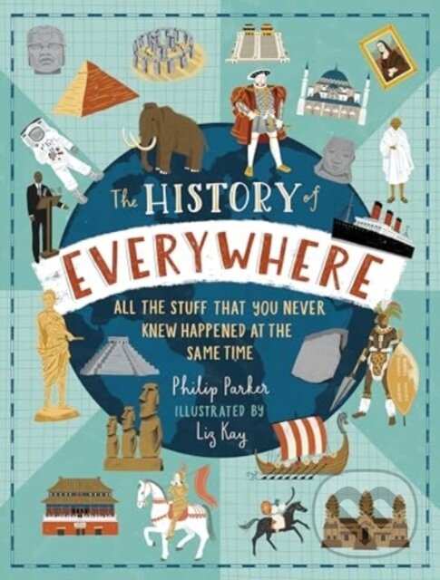 Kniha: The History of Everywhere (Philip Parker). Walker books, 2025 Kniha: The History of Everywhere (Philip Parker). Walker books, 2025