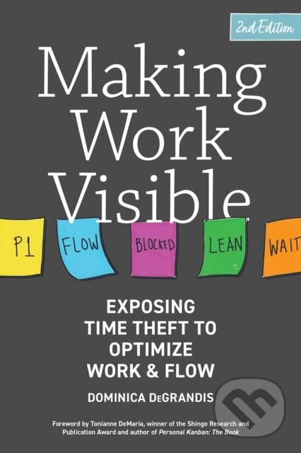 Kniha: Making Work Visible (Dominica Degrandis). IT Revolution Press, 2022 Kniha: Making Work Visible (Dominica Degrandis). IT Revolution Press, 2022