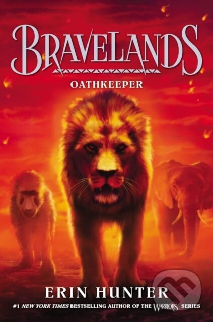 Kniha: Bravelands #6: Oathkeeper (Erin Hunter). HarperCollins, 2021 Kniha: Bravelands #6: Oathkeeper (Erin Hunter). HarperCollins, 2021