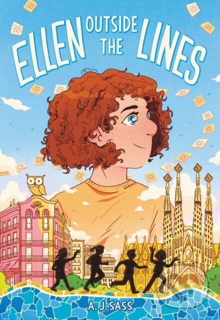 Kniha: Ellen Outside the Lines (A. J. Sass). , 2023 Kniha: Ellen Outside the Lines (A. J. Sass). , 2023