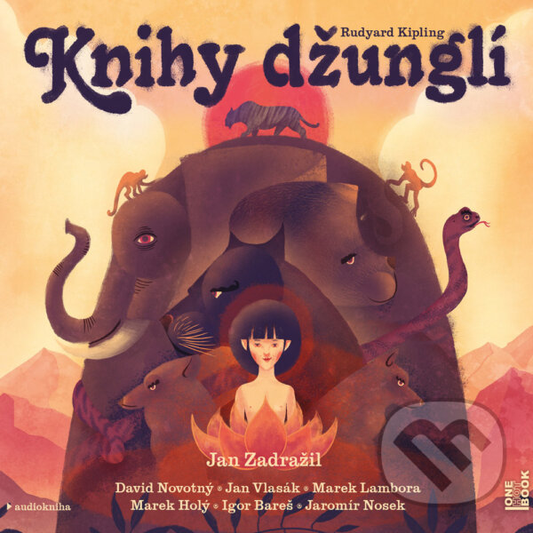 Audiokniha: Knihy džunglí (Rudyard Kipling). OneHotBook, 2017 Audiokniha: Knihy džunglí (Rudyard Kipling). OneHotBook, 2017