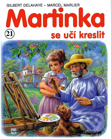 Kniha: Martinka se učí kreslit 21 (Gilbert Delahaye). Svojtka&Co., 2001 Kniha: Martinka se učí kreslit 21 (Gilbert Delahaye). Svojtka&Co., 2001