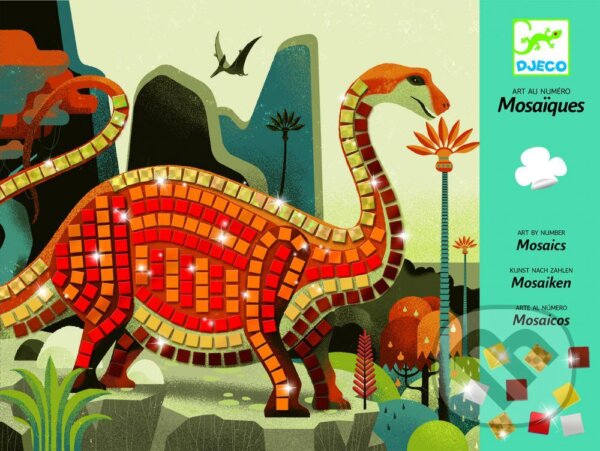 Spoločenská hra: Penová mozaika – Dinosaury (Djeco). Djeco, 2019 Spoločenská hra: Penová mozaika – Dinosaury (Djeco). Djeco, 2019