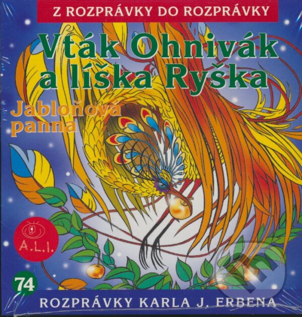 Audiokniha: Vták Ohnivák a líška Ryška, Jabloňová panna (Lenka Tomešová). A.L.I., 2017 Audiokniha: Vták Ohnivák a líška Ryška, Jabloňová panna (Lenka Tomešová). A.L.I., 2017