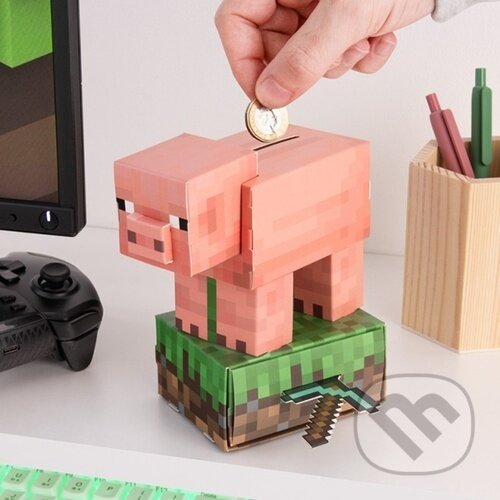 Minecraft kreatívny set kasička (Merch). Merch, 2025 Minecraft kreatívny set kasička (Merch). Merch, 2025