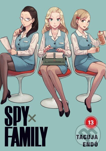 Kniha: Spy x Family 13 (Tacuja Endó). Crew, 2025 Kniha: Spy x Family 13 (Tacuja Endó). Crew, 2025