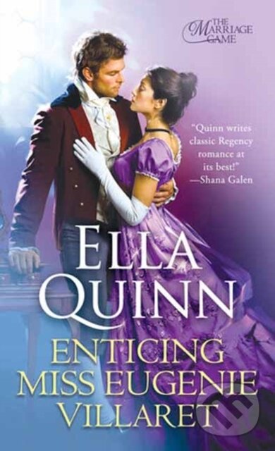 Kniha: Enticing Miss Eugenie Villaret (Ella Quinn). Zebra Books, 2023 Kniha: Enticing Miss Eugenie Villaret (Ella Quinn). Zebra Books, 2023