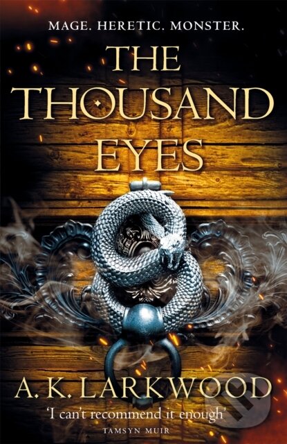 Kniha: The Thousand Eyes (A. K. Larkwood). Tor, 2022 Kniha: The Thousand Eyes (A. K. Larkwood). Tor, 2022