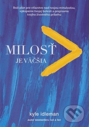 Kniha: Milosť je väčšia (Kyle Idleman). Christian Project Support, 2017 Kniha: Milosť je väčšia (Kyle Idleman). Christian Project Support, 2017