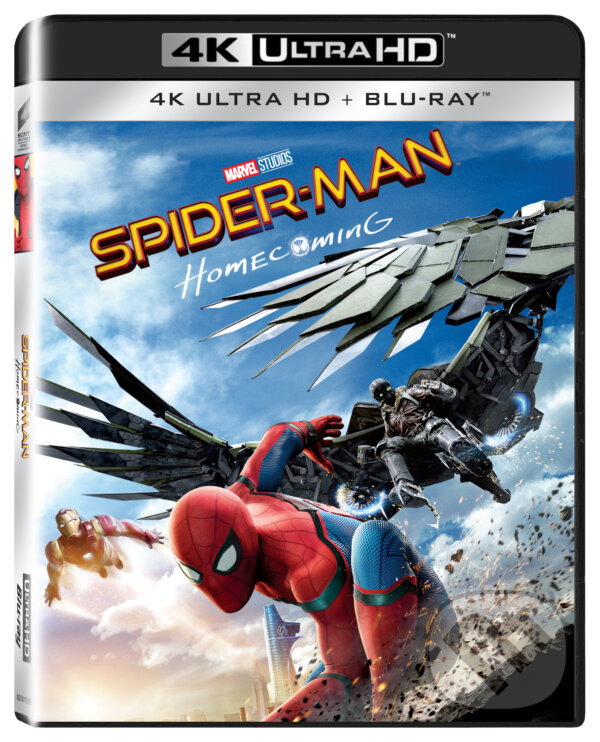 Film: Spider-Man: Homecoming Ultra HD Blu-ray (Jon Watts) (UltraHDBlu-ray). Bonton Film, 2017 Film: Spider-Man: Homecoming Ultra HD Blu-ray (Jon Watts) (UltraHDBlu-ray). Bonton Film, 2017