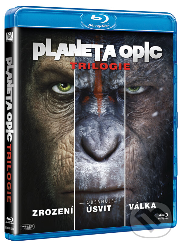 Film: Planeta opic kolekce (Matt Reeves) (Blu-ray). Bonton Film, 2017 Film: Planeta opic kolekce (Matt Reeves) (Blu-ray). Bonton Film, 2017