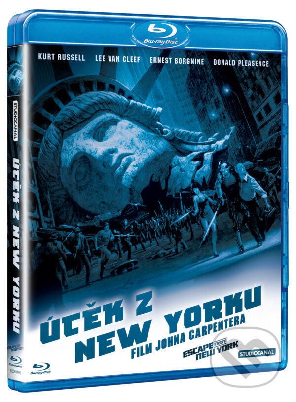 Film: Útěk z New Yorku (John Carpenter) (Blu-ray). Bonton Film, 2017 Film: Útěk z New Yorku (John Carpenter) (Blu-ray). Bonton Film, 2017