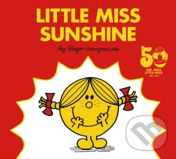 Kniha: Little Miss Sunshine (Roger Hargreaves). Grosset & Dunlap, 2021 Kniha: Little Miss Sunshine (Roger Hargreaves). Grosset & Dunlap, 2021