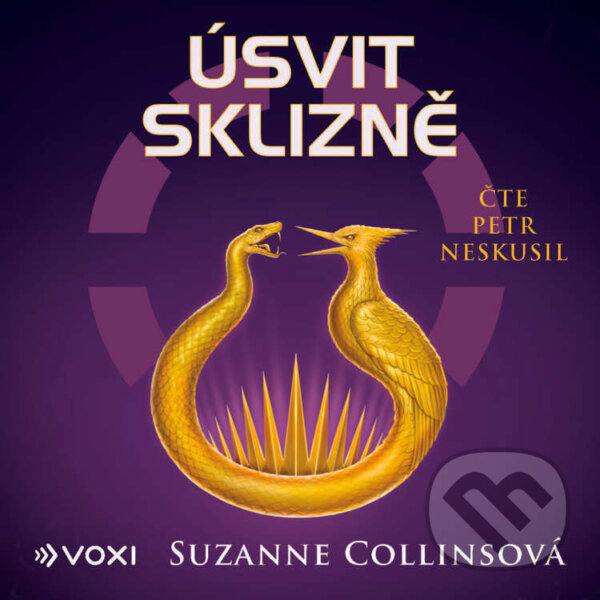 Audiokniha: Úsvit sklizně (Suzanne Collins). Voxi, 2025 Audiokniha: Úsvit sklizně (Suzanne Collins). Voxi, 2025