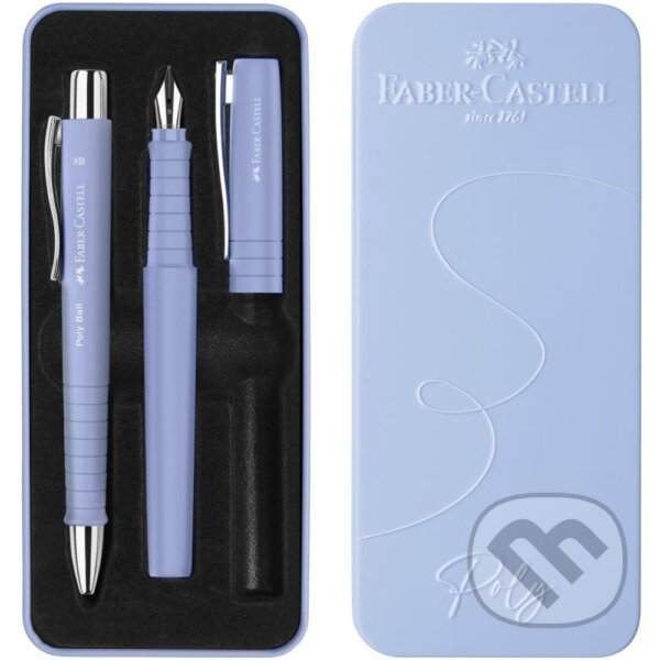 Súprava Poly Ball Pen pale iris PP+GP (Faber-Castell). Faber-Castell Súprava Poly Ball Pen pale iris PP+GP (Faber-Castell). Faber-Castell