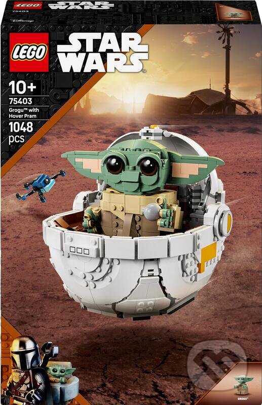 Společenská hra: LEGO® Star Wars™ 75403 Grogu™ vo vznášajúcom sa kočíku (LEGO). LEGO, 2025 Společenská hra: LEGO® Star Wars™ 75403 Grogu™ vo vznášajúcom sa kočíku (LEGO). LEGO, 2025