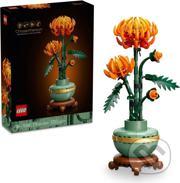 Společenská hra: LEGO® Icons 10368 Chryzantéma (LEGO). LEGO, 2025 Společenská hra: LEGO® Icons 10368 Chryzantéma (LEGO). LEGO, 2025