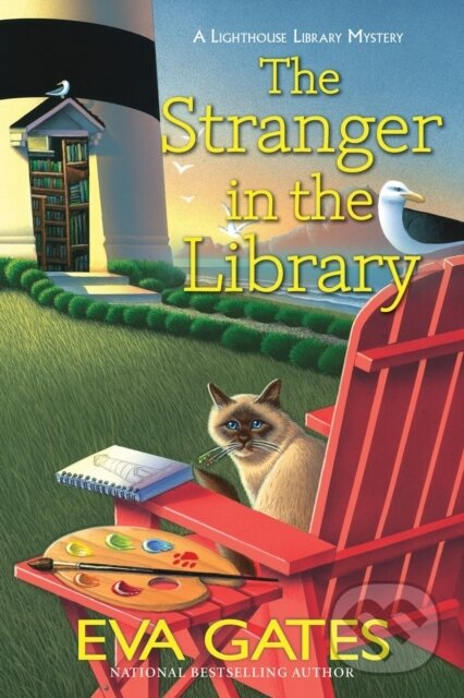 Kniha: The Stranger in the Library (Eva Gates). , 2024 Kniha: The Stranger in the Library (Eva Gates). , 2024