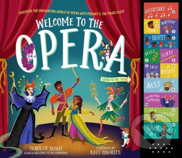 Kniha: Welcome to the Opera (Carolyn Sloan). Workman Publishing, 2023 Kniha: Welcome to the Opera (Carolyn Sloan). Workman Publishing, 2023