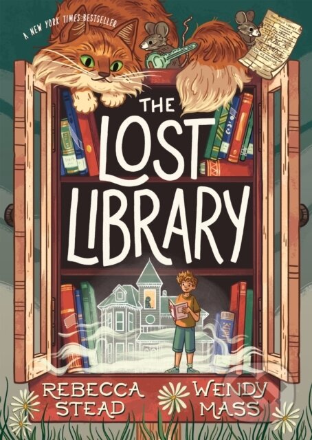 Kniha: The Lost Library (Rebecca Stead). Square Fish, 2025 Kniha: The Lost Library (Rebecca Stead). Square Fish, 2025