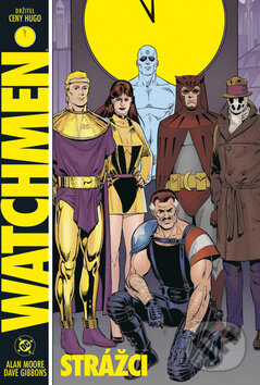 Kniha: Watchmen - Strážci (Alan Moore a Dave Gibbons). BB/art, 2017 Kniha: Watchmen - Strážci (Alan Moore a Dave Gibbons). BB/art, 2017