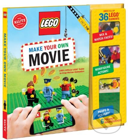 Kniha: LEGO Make Your Own Movie (Pat Murphy). Klutz, 2017 Kniha: LEGO Make Your Own Movie (Pat Murphy). Klutz, 2017