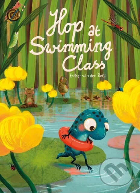Kniha: Hop at Swimming Class (Esther van den Berg). Clavis Publishing, 2022 Kniha: Hop at Swimming Class (Esther van den Berg). Clavis Publishing, 2022