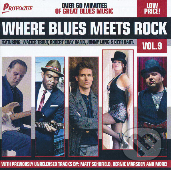 Hudební CD: Where Blues Meets Rock 9 (Bertus). Bertus, 2014 Hudební CD: Where Blues Meets Rock 9 (Bertus). Bertus, 2014