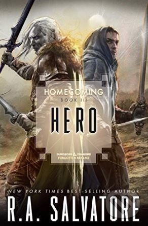Kniha: Hero (R.A. Salvatore). Wizards of The Coast, 2017 Kniha: Hero (R.A. Salvatore). Wizards of The Coast, 2017